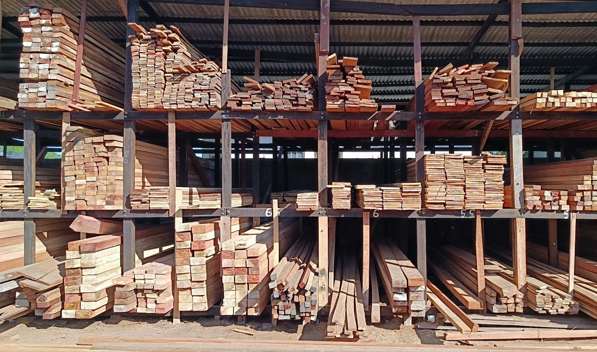 Wood storage