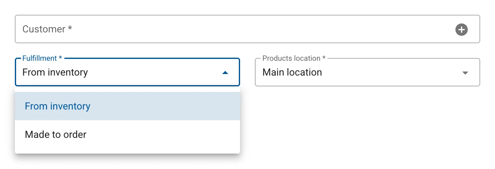 Make-to-Order vs Make-to-Stock Scheduling